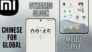 Chinese Themes Pack With Dynamic Clock & Meizu iCon Style For Global | Xiaomi Theme Hub