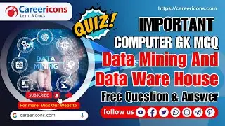 Free Data Mining and Data Ware House Computer MCQ Quiz For Competitive Exams #computer #mcq #itjobs