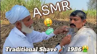 ASMR fast hair cutting scissors Razor 🚫Blade with Barber is Old [part378]