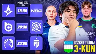 [UZ] 3-KUN | IEM Kraków 2026 Stage 1 | ASTALIS vs NRG | BC GAME vs NIP | LIQUID  vs FUT