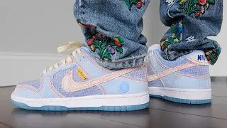 Мне нравится верх Tearaway || Union x Nike Dunk Low Argon, быстрый обзор + размеры + на ноге