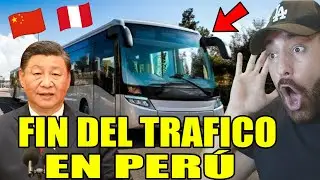 CHINA enviar&aacute; a PER&Uacute; BUSES INTELIGENTES SIN CHOFER para ACABAR con el TRAFICO de PER&Uacute;!