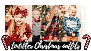 TODDLER CHRISTMAS OUTFITS FROM WALMART & AMAZON!!! || KIKI MORABITO