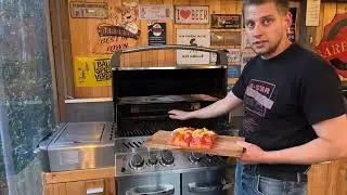 BBQ aus Lichtendorf ( Rosmarin Focaccia mit Lachs vom  der Zedernholz ) enthält Werbung