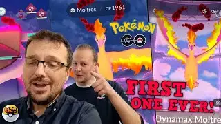 FIRST TIME! *Dynamax Moltres* Caught on Pok&eacute;mon GO Max Monday!
