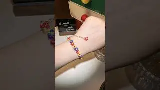 Snow White Inspired Beaded Bracelet | Handmade Jewelry | Disney Princess Gift Idea#beadedbracelet