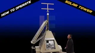 How to Operate the Solar Generator Light Tower