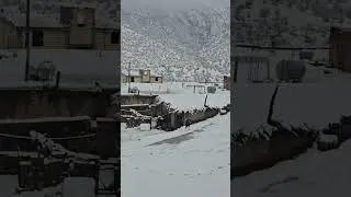 Beautiful snow in Mamor village... 🌷🌹❤️ #mountain #iran #life #nomadic #family #local #snow #iranian