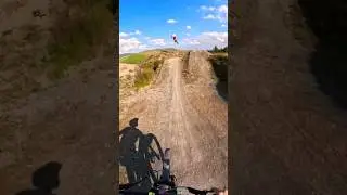 First go &lsquo;50 to 1&rsquo; line 🫣 Revolution Bike Park #mtb #mountainbike #bikepark #bikelife #downhill