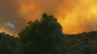 Fires rage across southern Europe