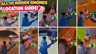 Fortnite All The Hidden Gnomes Location Guide - Find The Hidden Gnomes Milestone Quest
