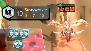 *World First* S11 4-Star Kayle feat. 10 Storyweaver!!!