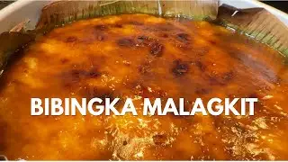Bibingka Malagkit Recipe | Filipino Sticky Rice Cake with Latik Toppings