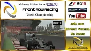 Front Row Racing WORLD CHAMPIONSHIP | Canada round 7