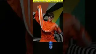chewing gum removal hake very denger😈👽 hake it's not possible🤯🥶 hake @manish #shorts #youtubeshorts
