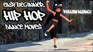 Beginner Hip Hop Moves From Class ✨ Easy Hip Hop Dance Combo with @DustBunnyVR
