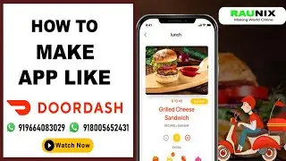 how to make an app like doordash | how to create app like doordash | #doordash clone | Raunix