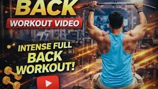 BACK WORKOUT FOR BEGINERS💪🏻