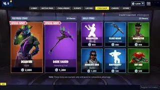 DEADFIRE SKIN IN FORTNITE ITEM SHOP