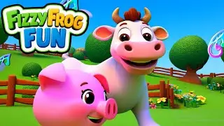 Magical Farm Song 🌾🐮 | Fun Kids Animation | FizzyFrog Fun