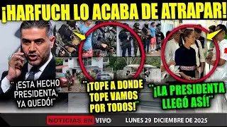 ACABA DE PASAR! CLAUDIA LO PONE EN CINTURA ¡Y HARFUCH LOS ATRAPÓ ESTA NOCHE! ¡LA 4T NO DESCANSA!