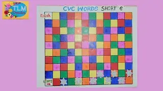 CVC Words TLM | CVC Word with short /e/ TLM | CVC Word game | Ennum Ezhuthum TLM Term2 English Unit3