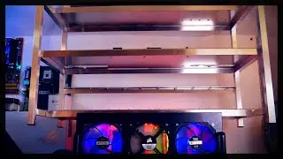 Building a 20 GPU Mining Rig Frame from Poland | Cryptomining