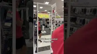 Target is the best training ground 🤣 #funny #funnybaseball #comedy #target