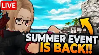 Summer Event is Back?! | Diving & Summer Bosses Gameplay - Toram Online Update Stream
