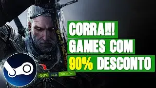 JOGOS com 90% de DESCONTO na STEAM corre PROMOÇÃO ACABANDO!!!