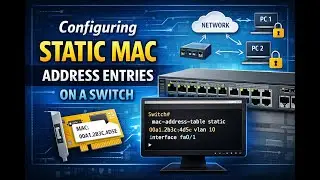 8 Configuring Static MAC Address Entries on a Switch by Arash Deljoo