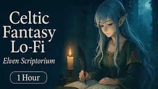 Celtic Fantasy Lo-Fi &bull; Elven Scriptorium &bull; 1 Hour &mdash; Study, Reading & Sleep