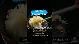 Keto Breakfast &ldquo;Rice&rdquo; Recipe #ketodiet #weightloss #customketodiet #nutrition #weightlosstips