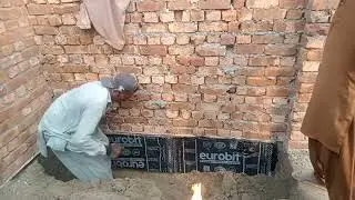 Basement and DPC waterproofing treatment in Royal archad Multan 