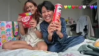 COLOUR EXCHANGE GIFT CHALLENGE 💛❤️ | Things Got CRAZY 🤣 | 9 COLOURS