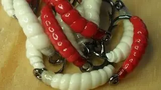 Fly Tying a Red Maggot by Mak
