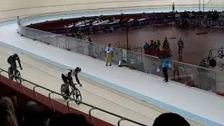 Cycling Track Men's sprint quarter finals Japan vs Malaysia | Asian Games 2018