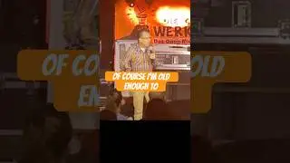 German audience warms to American comic.
