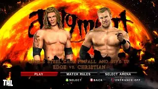Edve vs Christian Steel Cage Match
