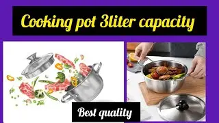 #kitchen cooking pot 3liter capacity @newcollection