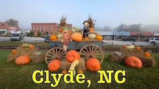 I'm visiting every town in NC - Clyde, North Carolina