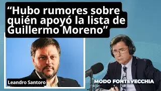 Leandro Santoro: 