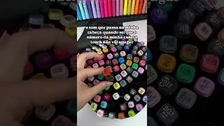 De algu&eacute;m j&aacute; apagou? 👀 #colorir #touch #canetinhastouch #boobiegoods #dicas #papelaria