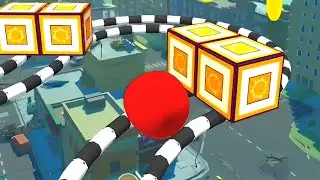 Rolling Ball Sky Escape New Updat Gameplay Level 55