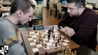 🐴🐴♟️FM Megavolt (2269) vs GM Hummer (2582). Chess Fight Night. CFN. Blitz