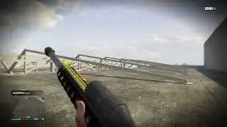 Grand Theft Auto V GamePlay By bluo.shot Insane Snipe Clip!!