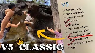 V5 Classics || Sloper-Dan Milosevic, Frontline || Sydney Bouldering