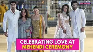 Alia Bhatt Shines In Yellow, Ranbir Looks Dapper In White At Aadar-Alekha&rsquo;s Mehendi Ceremony | WATCH