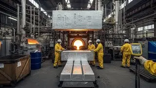 Inside the Platinum Refinery &ndash; Rare Metals to Billion-Dollar Assets | Full Refining Process