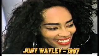 Jody Watley - 1987 Interview On Leaving Shalamar & Betting On Herself